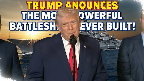 TRUMP: "100x More Powerful" – The Return of the American Battleship! 🚢🇺🇸