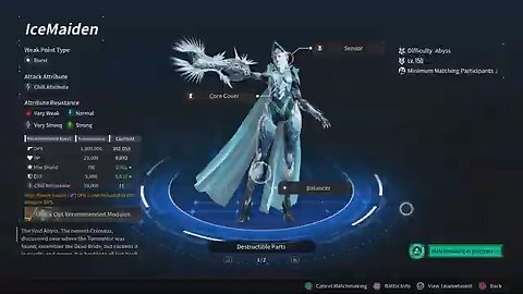 the first descendant Blair build solo and public for bossing ice maiden abyss