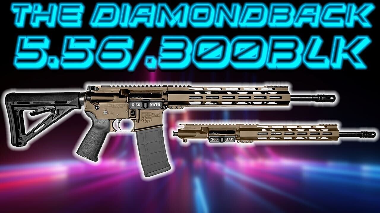 The Diamondback DB15 5.56 NATO / .300 Blackout Combo Rifle