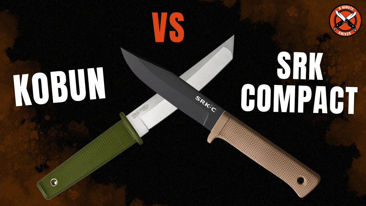 🔪 Cold Steel SRK Compact VS Kobun: One Stays, One Goes! 🤔⚔️