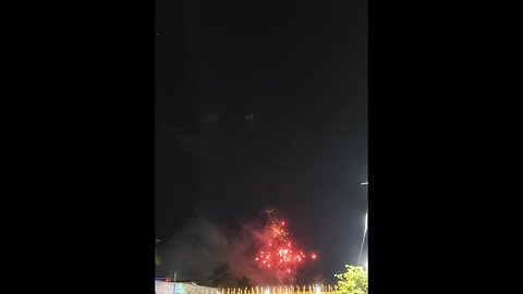 crazy fire works celebration in local village loud cracker burst