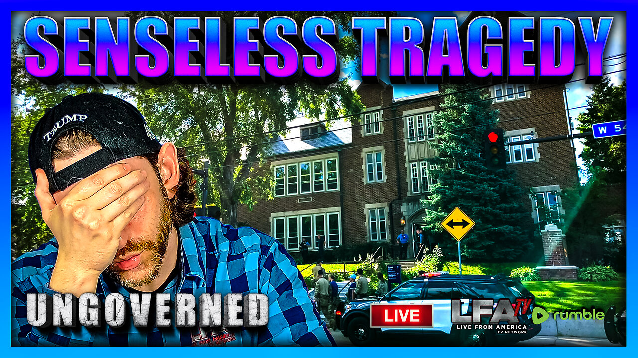 ANOTHER "WOKE-INSPIRED" TRAGEDY | UNGOVERNED 8.28.25 10AM