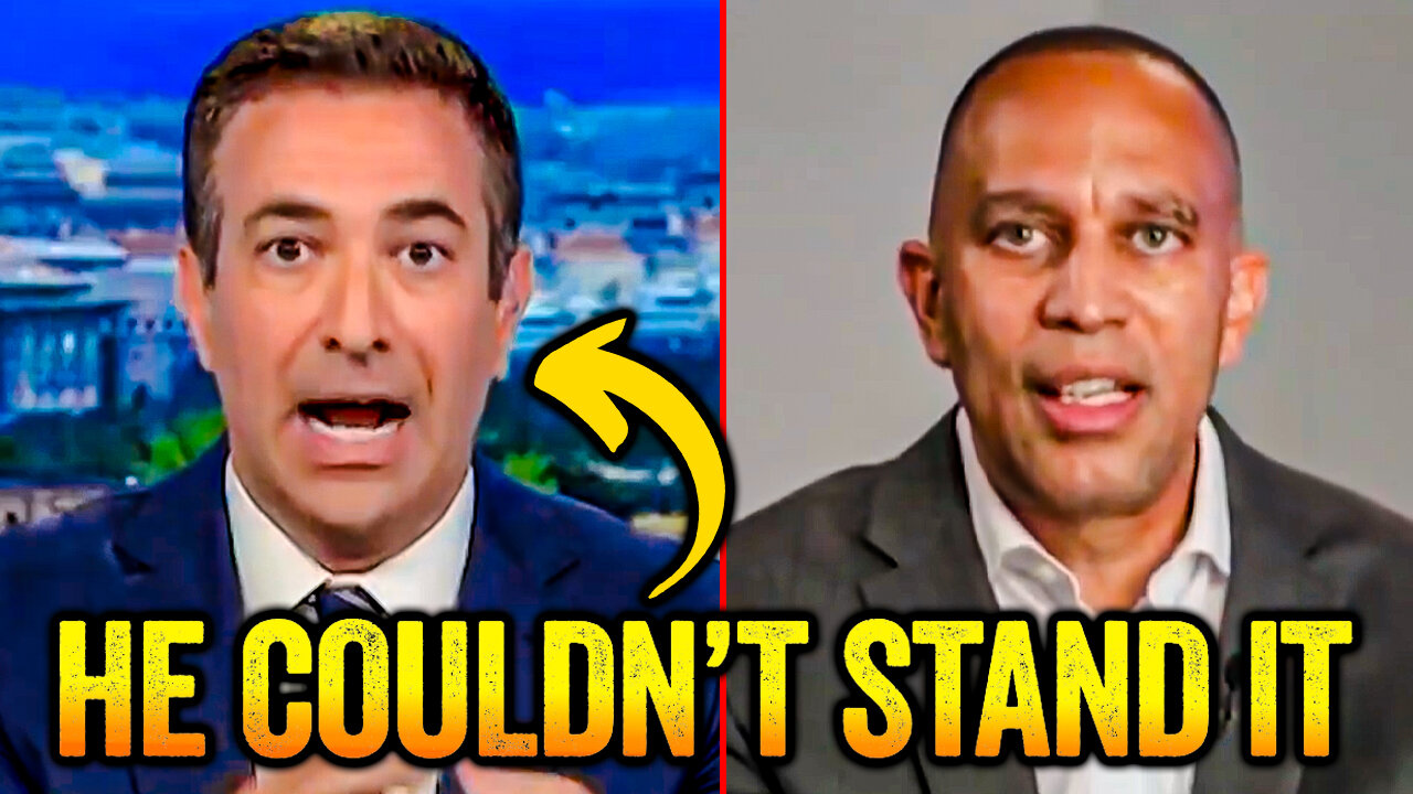 News Anchor Couldn't Stand Hakeem Jeffries' Lies So He EXPOSED Him!!!
