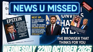 NEWS U MISSED WITH PAUL BROOKER & DREW DEMI WEDNESDAY 22ND OCTOBER 2025