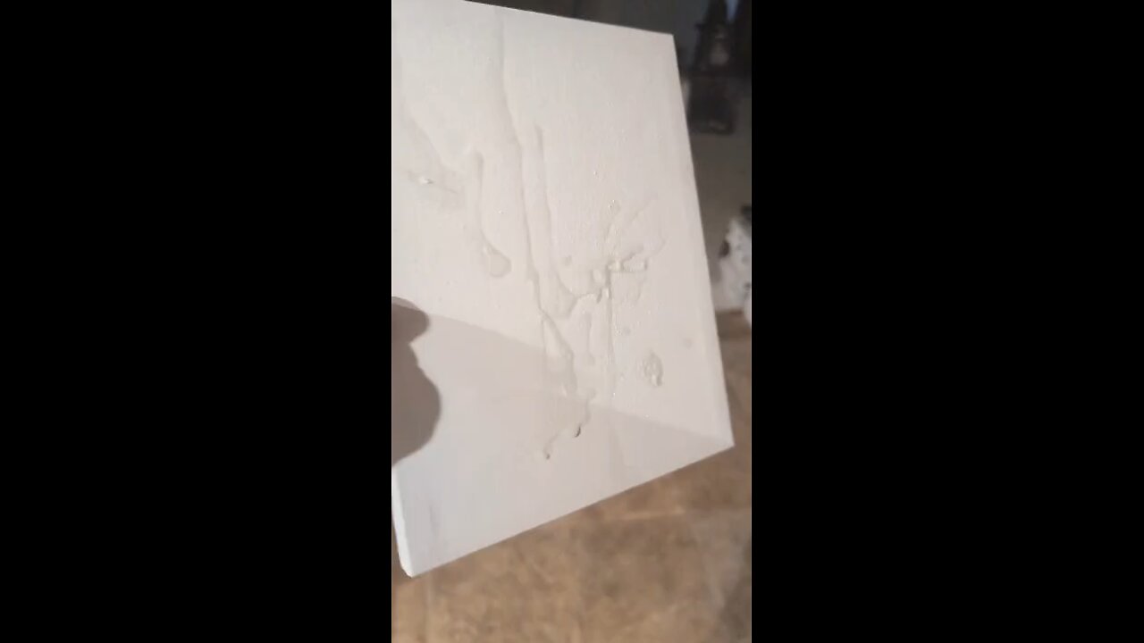 ORGANIC ART PIECE IN THE MAKING