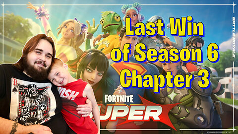 Last Win Of The Season! in Fortnite C6S3 (Just The Win)