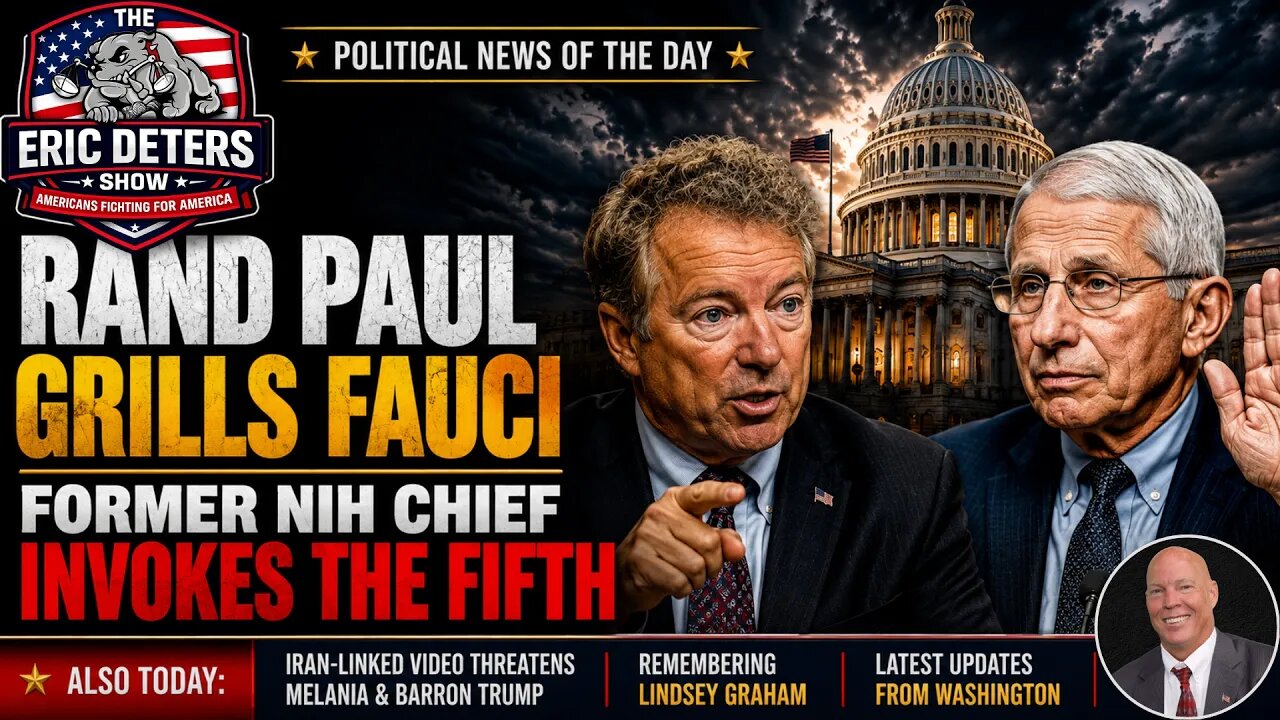 Rand Paul Grills Fauci As Former NIH Chief Invokes The Fifth | Eric Deters Show