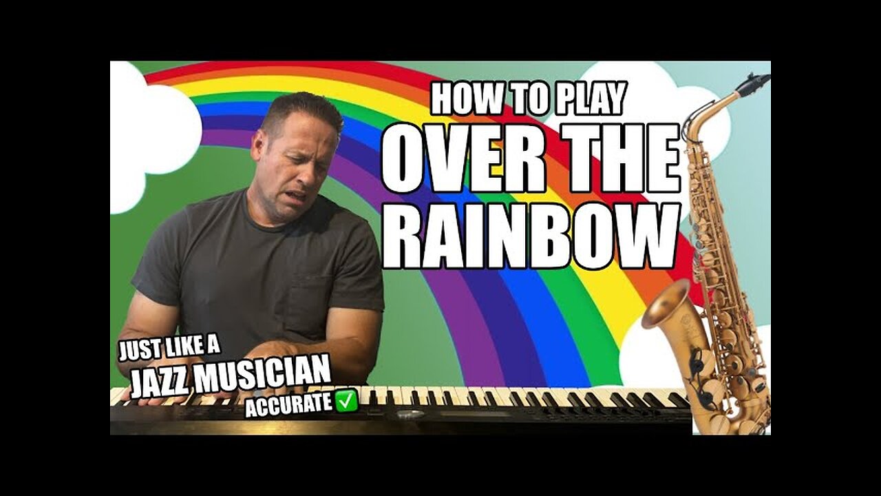 🎹Learn To Play Piano | Leon Russell Live Over The Rainbow | Accurate Lesson | Correct Sheets ✅