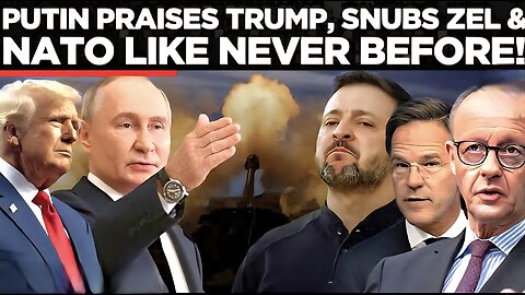 Putin Sends Peace Signal, Praise Trump & Torches NATO Warmongering