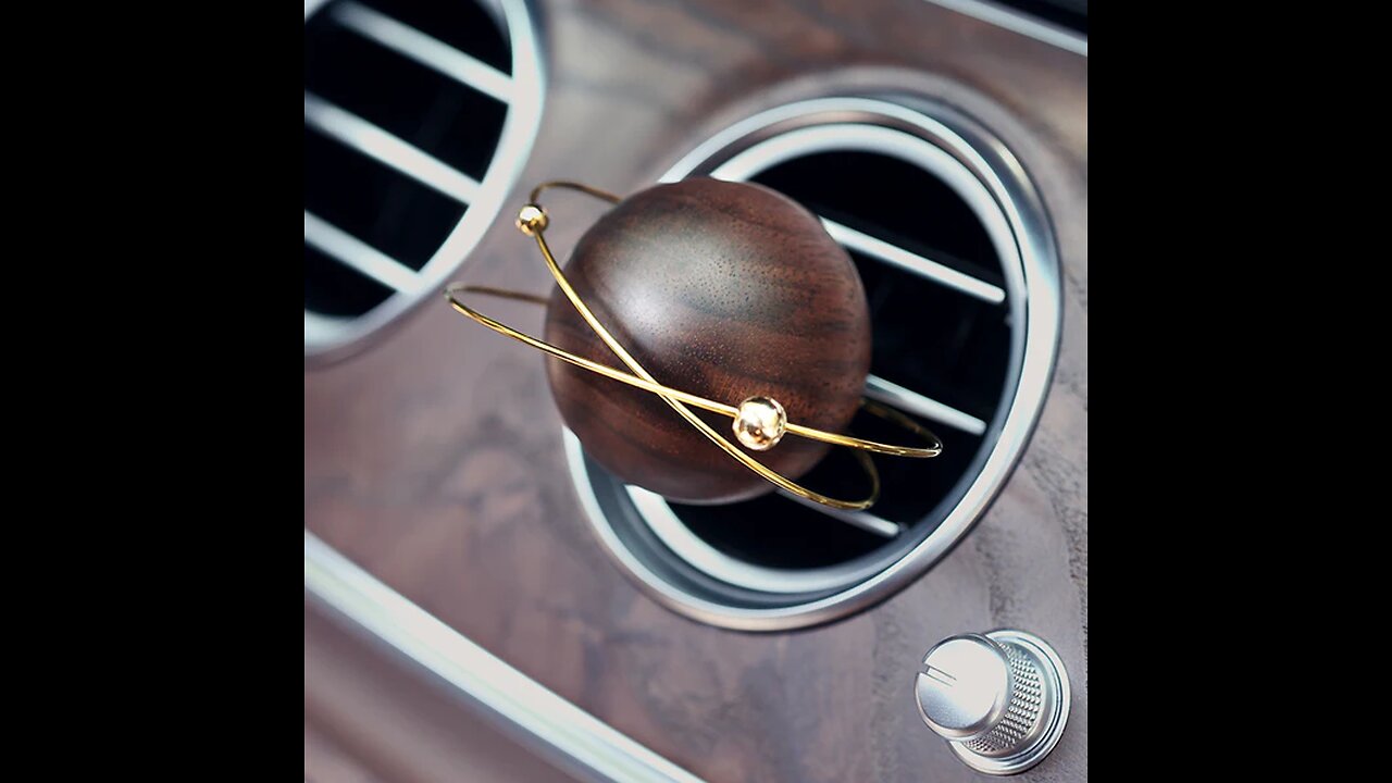 Exquisite Planet-shaped Car Air Freshener, with 2 Refills, for Car, Home, Office & More