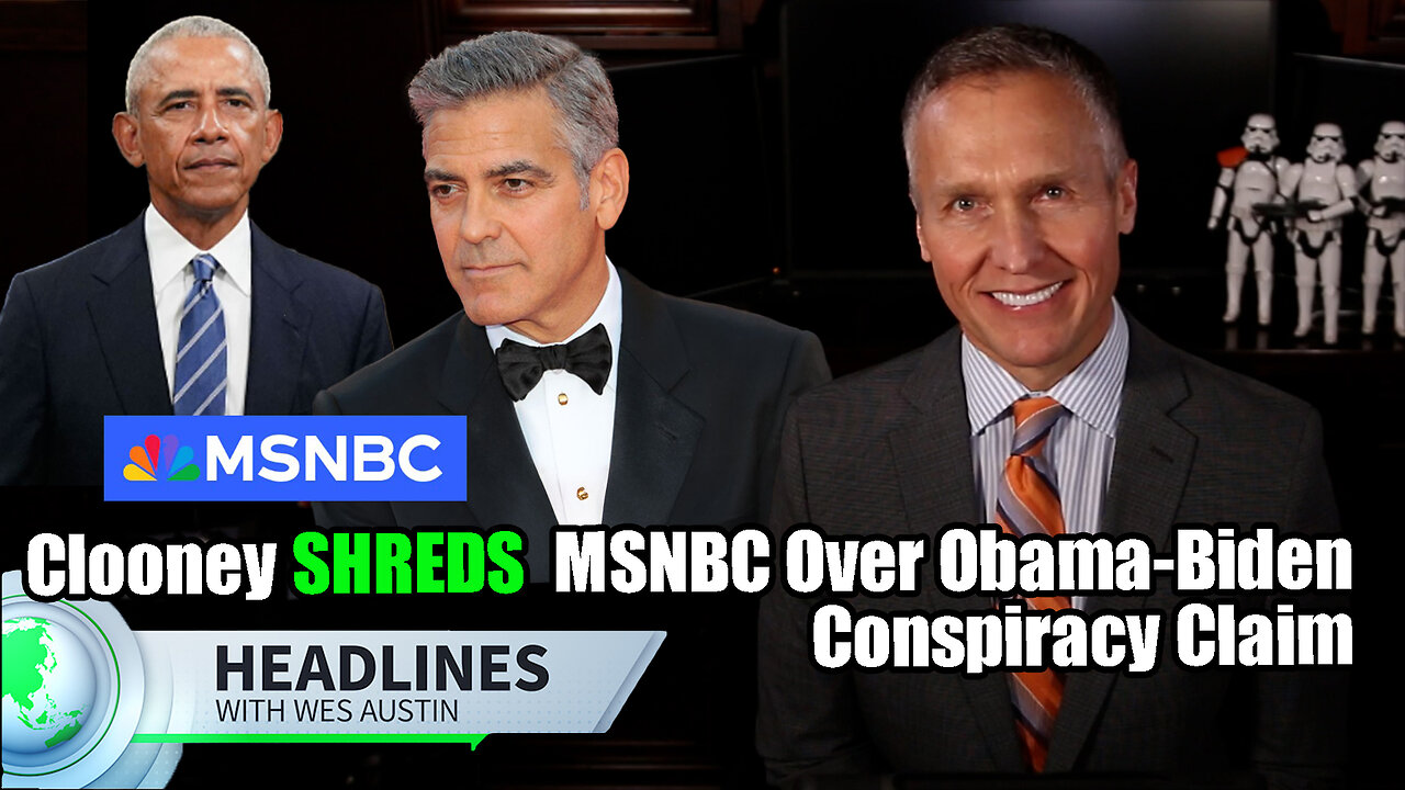 George Clooney Shreds MSNBC for Accusing Him of Working with Obama to Drop Biden