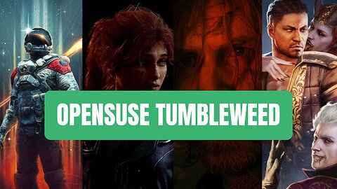 Testing 4 AAA Games on openSUSE Tumbleweed KDE - Is It Good for Gaming?