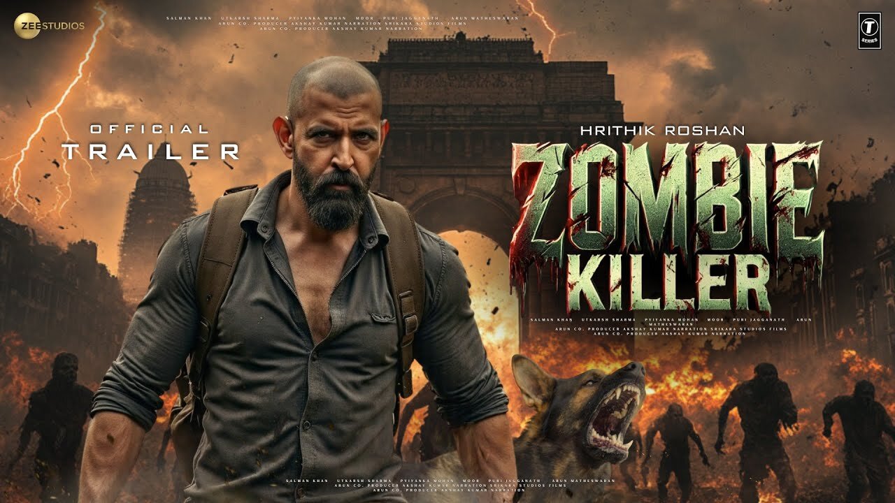 Zombie Killer - First Look Trailer | Hrithik Roshan | Katrina Kaif | Amitabh Bachchan | Soon In 2025