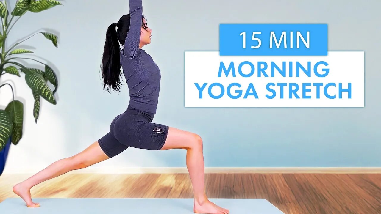 Wake Up & Rejuvenate! 15 Min Full Body Morning Yoga Stretch Routine to Refresh, Reset & Energize ☀️