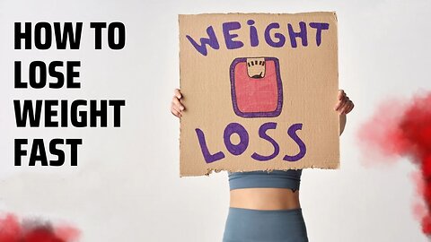 How To Lose Weight Fast - 3 Science-Backed Tips To Lose Weight Sustainably