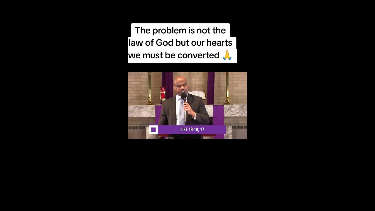 We must be converted inorder to one Obey God's law!