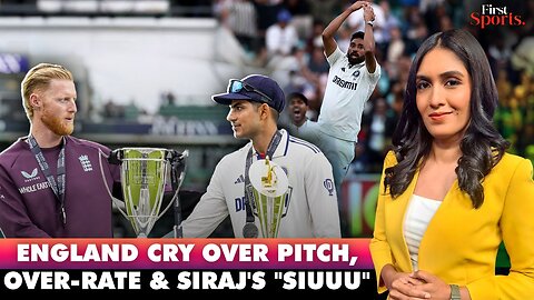Siraj's CR7 Celebration Called "Cringe", England Still Crying? |First Sports With Rupha Ramani |N18G