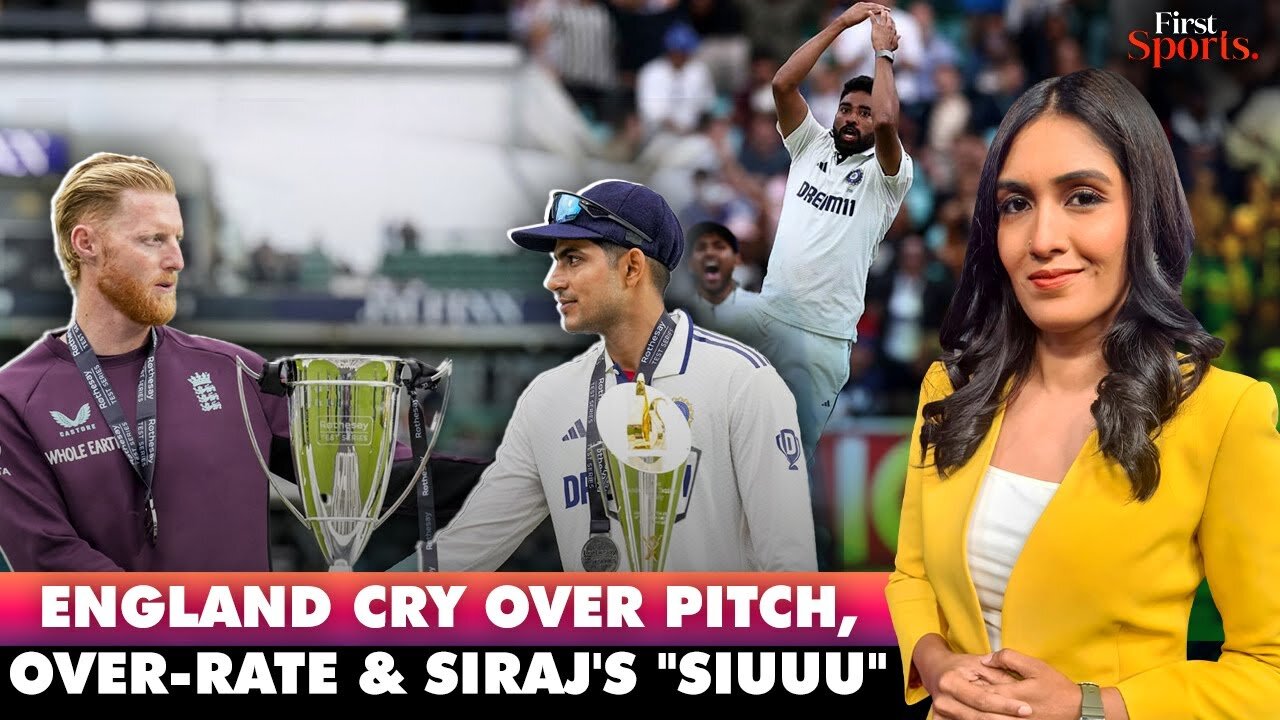 Siraj's CR7 Celebration Called "Cringe", England Still Crying? |First Sports With Rupha Ramani |N18G