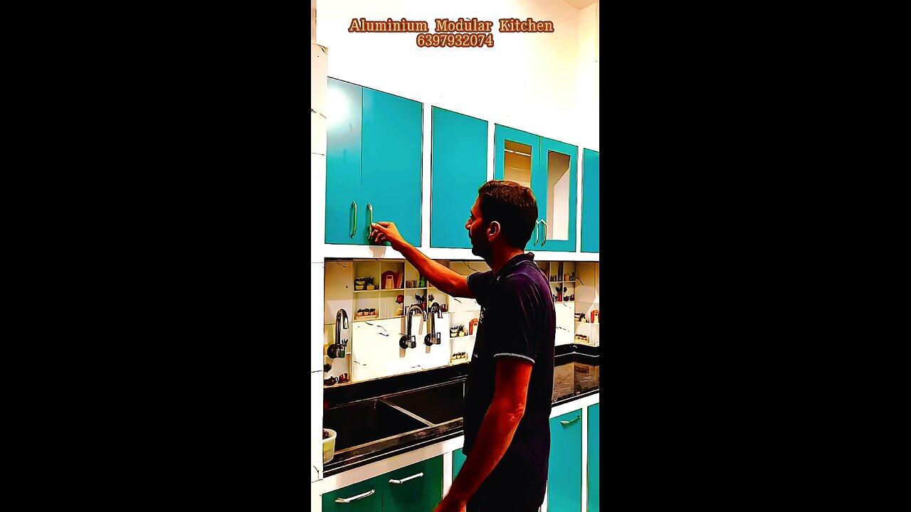 Aluminium Modular Kitchen