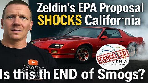 Zeldin’s EPA Proposal SHOCKS California! SHOCKING EPA Announcement: No More GHG Rules for Cars?!