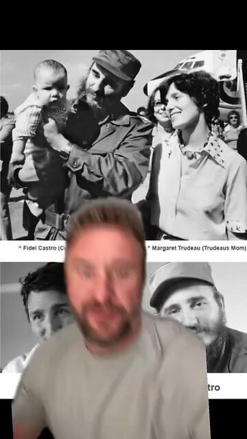Fidel Castro and Justin Trudeau