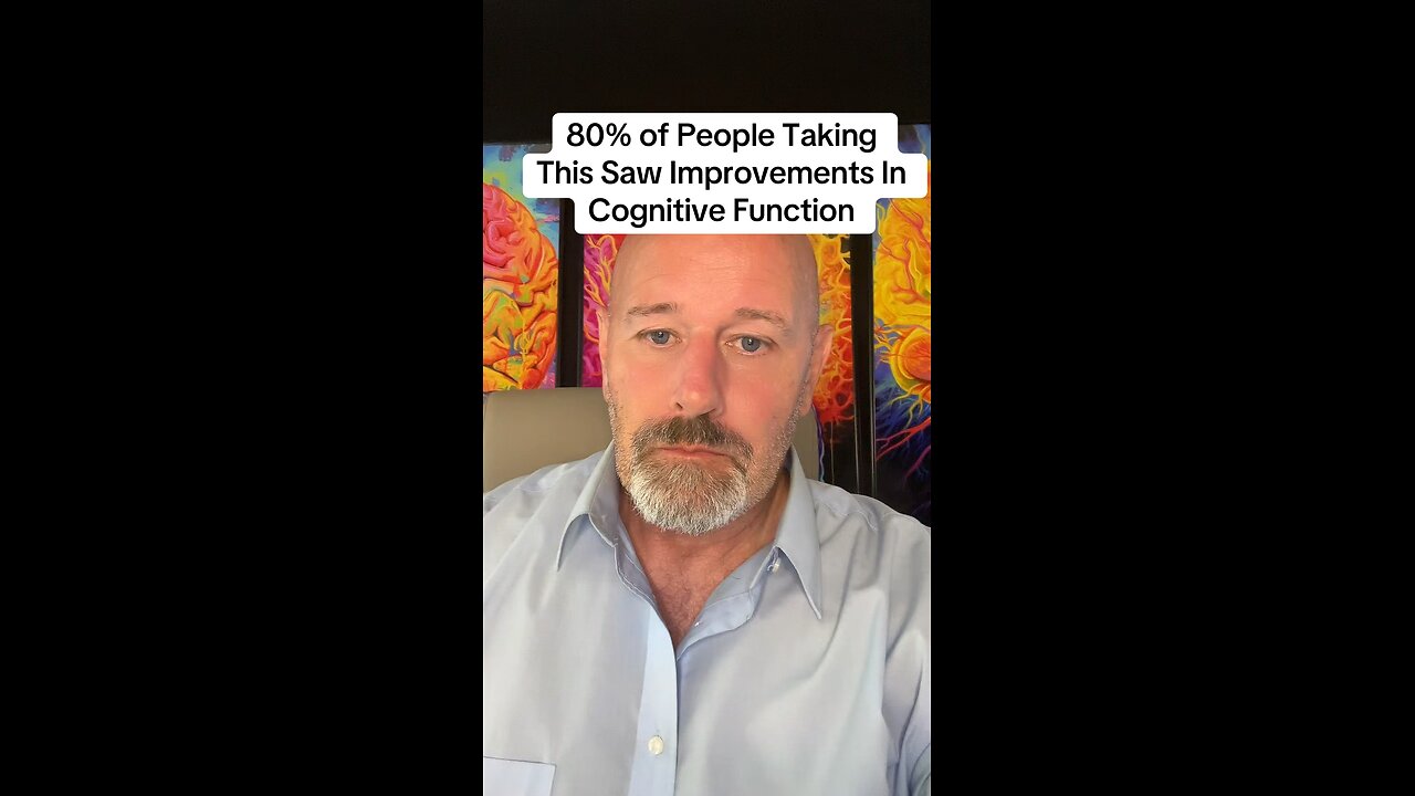 80% of People Taking This Saw Improvements In Cognitive Function