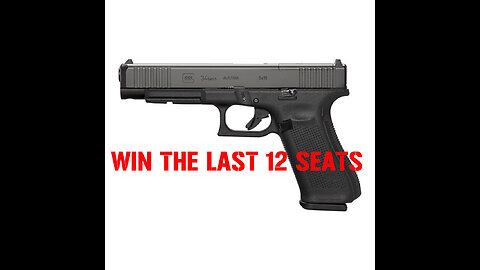 Glock 34 MOS Gen 5 9mm MINI #2 FOR THE LAST 12 SEATS IN THE MAIN WEBINAR