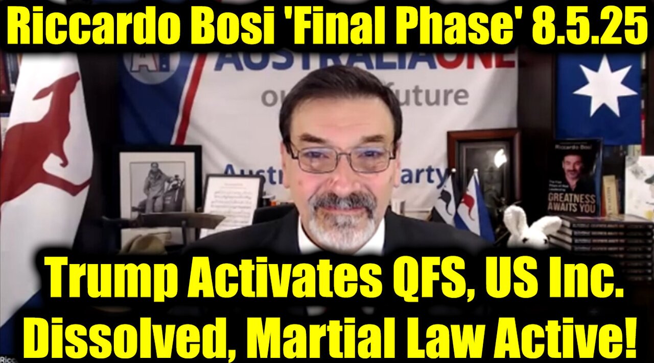 'Final Phase' Aug 5 - US Inc. Dissolved, Martial Law Active!