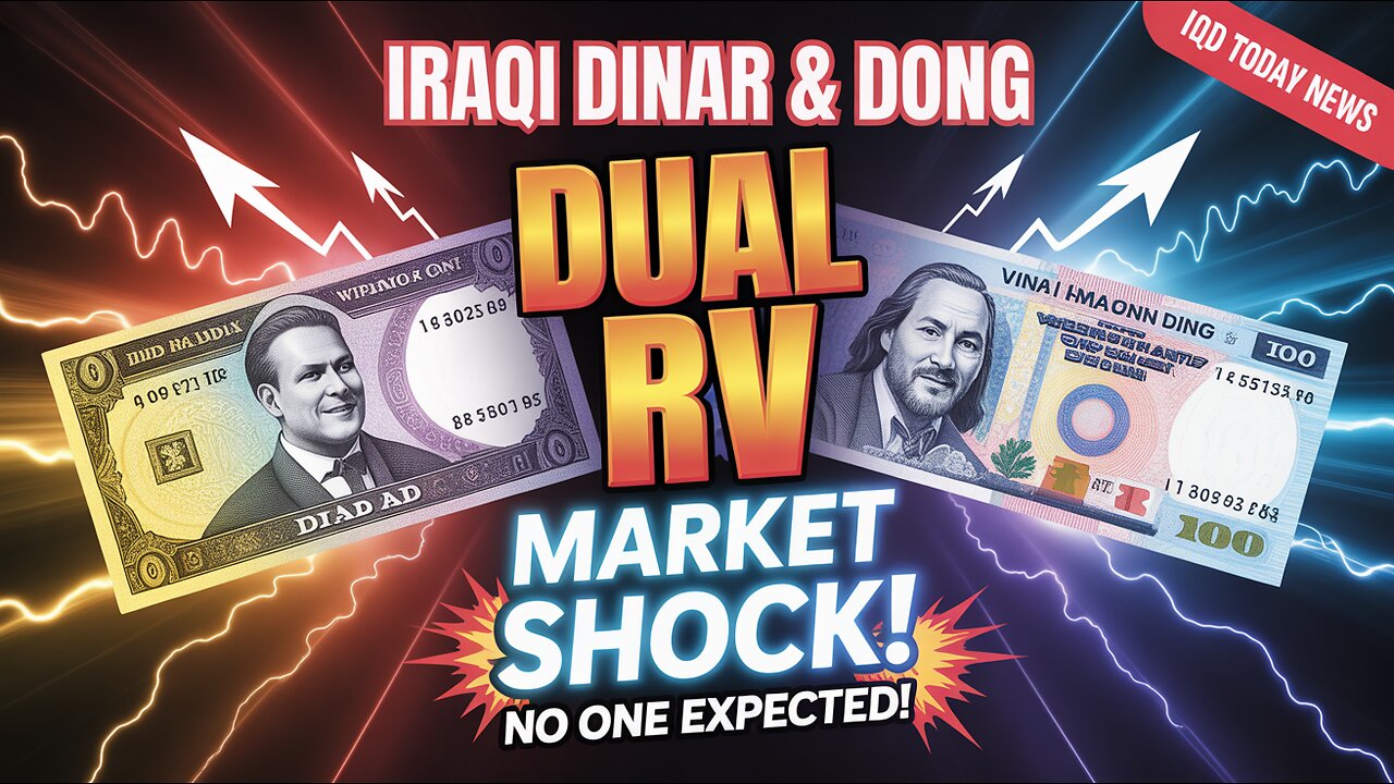 Iraqi Dinar & Dong Dual RV – The Market Shock No One Expected! 💥 IQD Today News