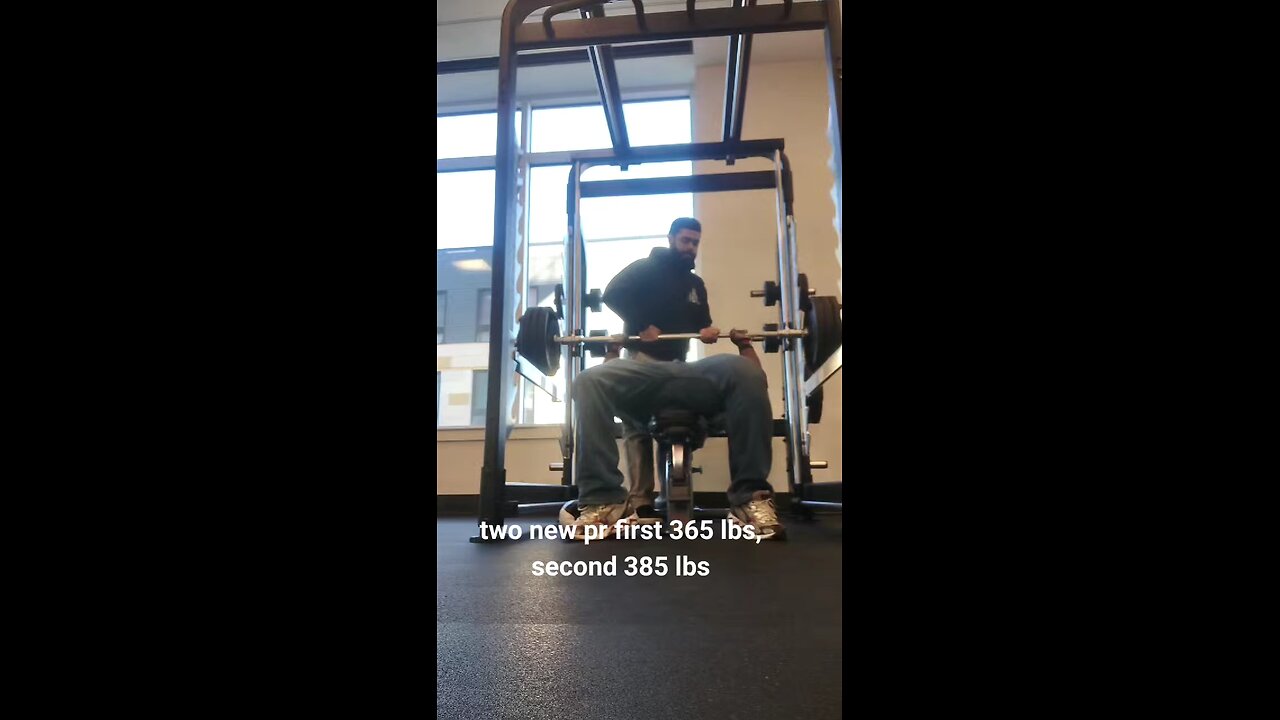 new bench press pr's