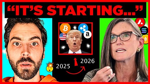 Trump is about to release the crypto bulls - Cathie Wood on Bitcoin in 2026 + BIG XRP NEWS!