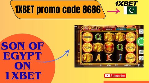 How to play Son of Egypt game on 1xbet...???