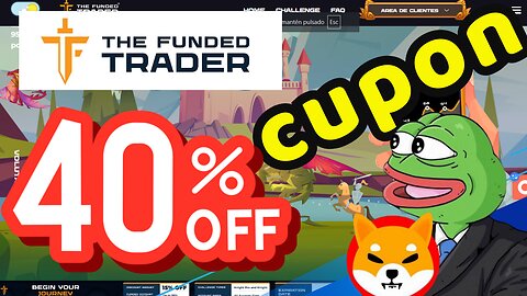🚀 Descuento del 40% en The Funded Trader | Código Promocional ACTIVO