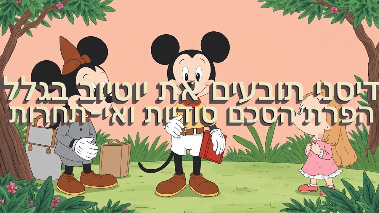 דיסני תובעים את יוטיוב בגלל הפרת הסכם סודיות ואי-תחרות