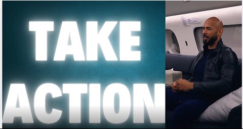 "Take action or remain a loser for eternity!" ANDREW TATE