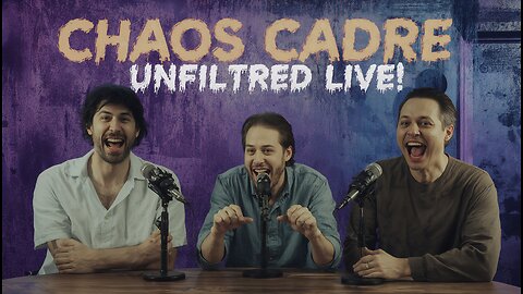Chaos Cadre Unfiltered: Mark, Jon & Zach Bullshitting Live – No Agenda, Pure Chaos!