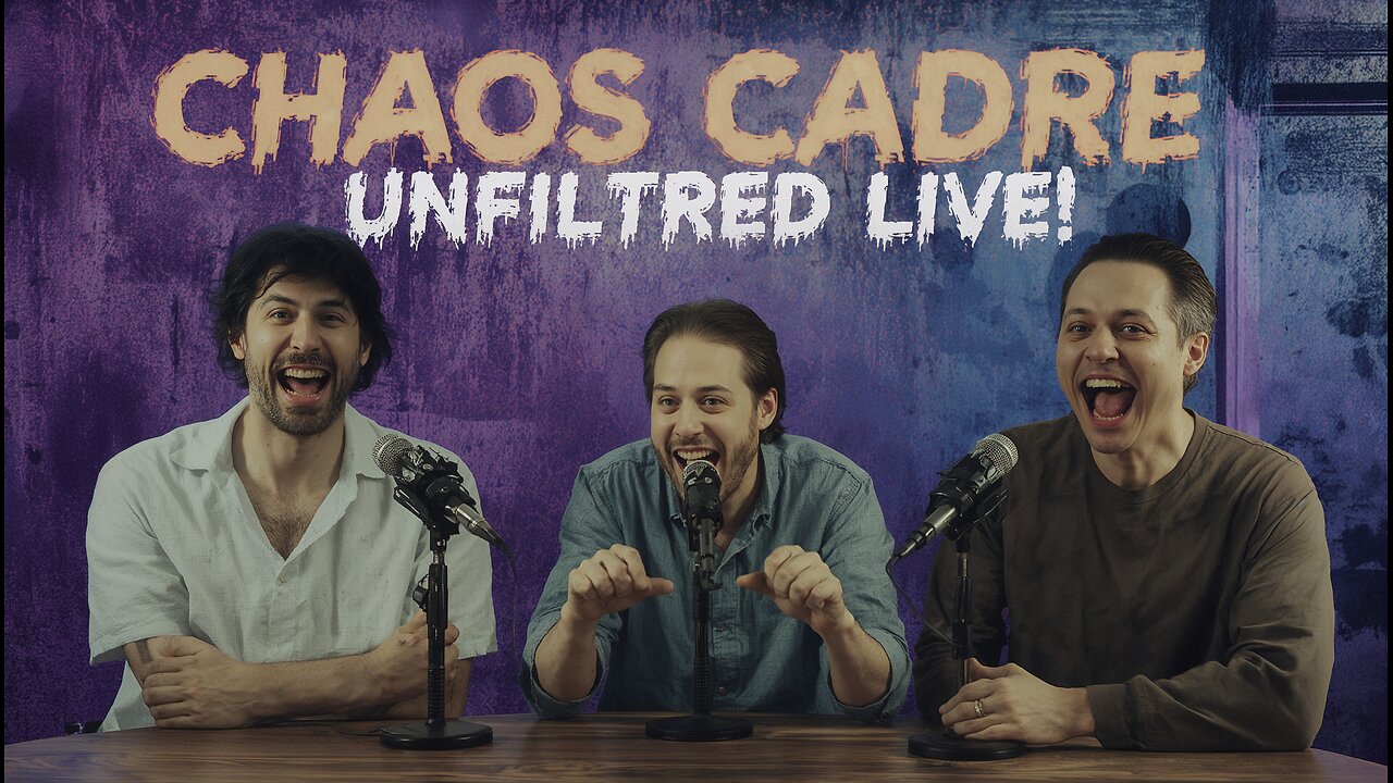 Chaos Cadre Unfiltered: Mark, Jon & Zach Bullshitting Live – No Agenda, Pure Chaos!