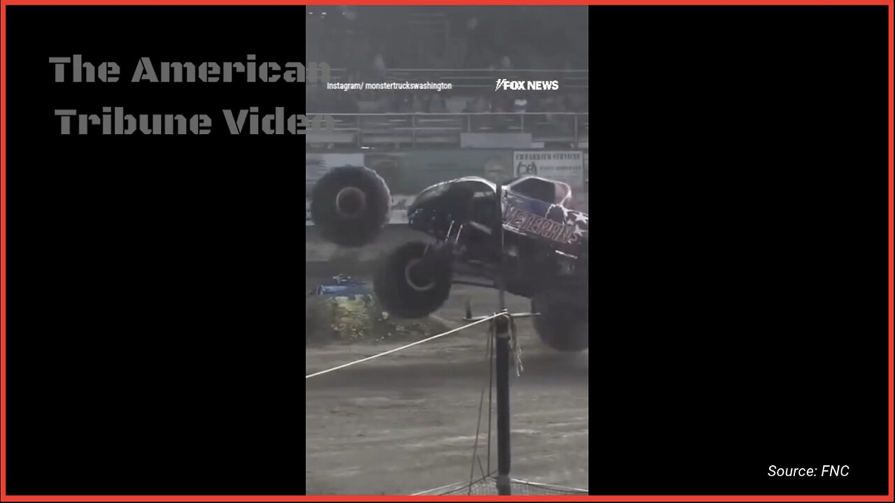 WATCH: 800 Pound Wheel Flies Off, Crushes Spectatorâs Car During Monster Truck Rally