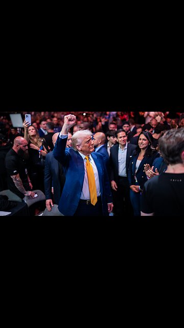 President Donald J. Trump Makes Appearance at UFC 314, April 12, 2025