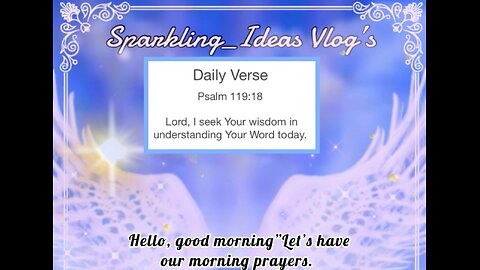 Morning Prayerd May 21,2025