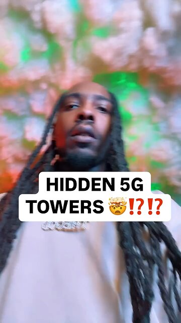 Why are they hiding 5G towers crimes against humanity?