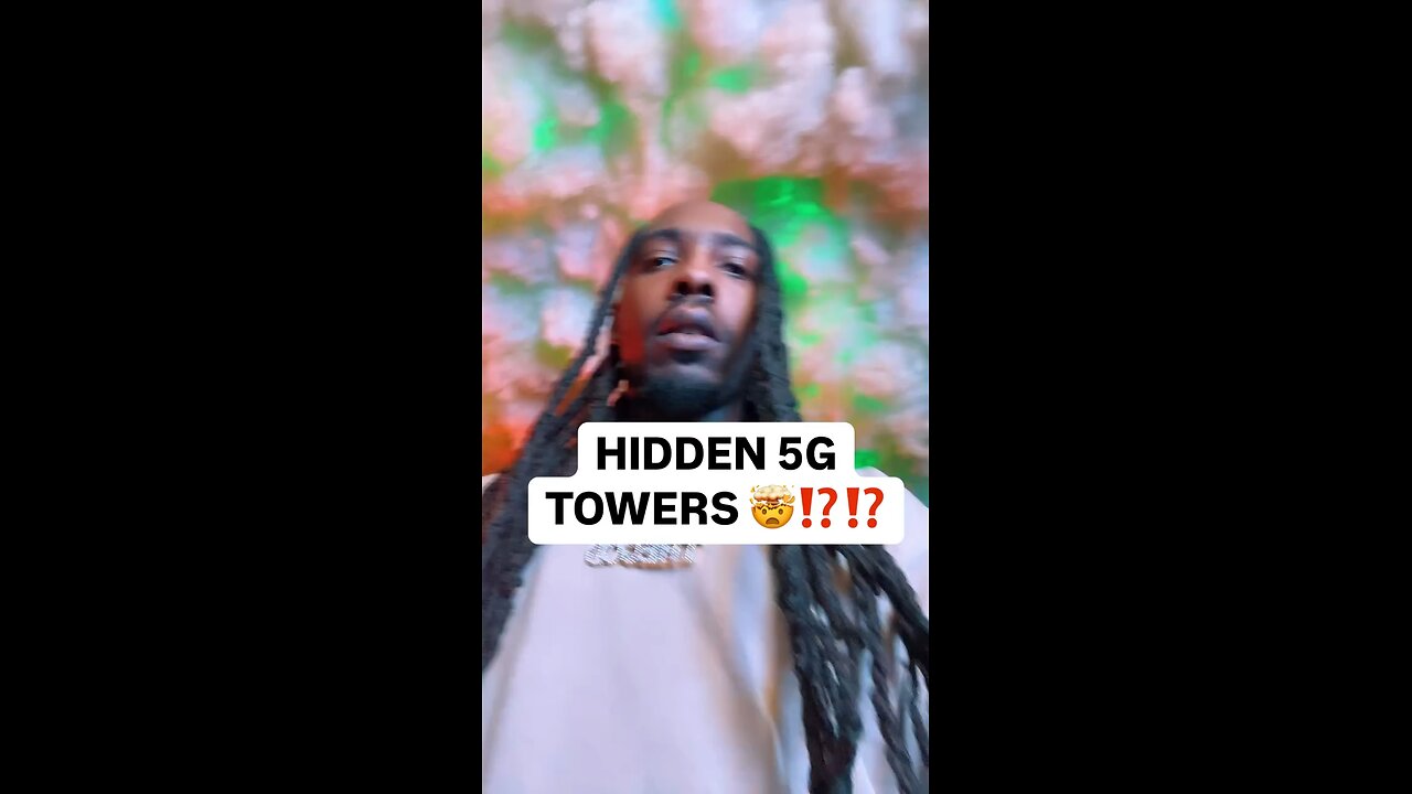 Why are they hiding 5G towers crimes against humanity?