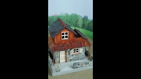 I Made a House with Tiny Bricks – The Result Will Shock You! #vfuho #miniature #house #dity