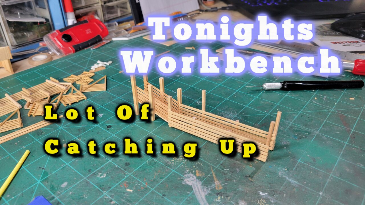 Workbench Wednesday - A Lot Of catching Up Yo Do Tonight