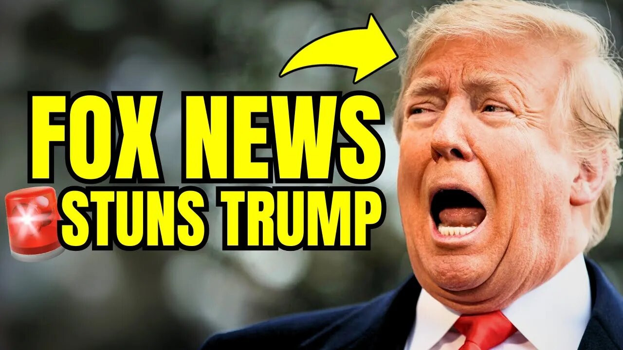 🚨Fox News Just STUNNED Trump with a Sunday Night BOMB!