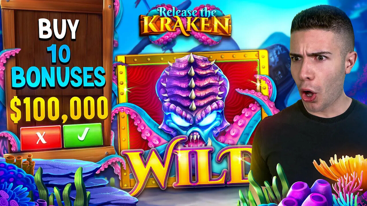BUYING $100,000 WORTH OF RELEASE THE KRAKEN BONUSES - 10 ✖️ $10,000