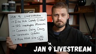 [1.9] IRS Investigates Minnesota, Commies Going Crazy, Venezuela Updates + More MAHA Wins & UFO Talk