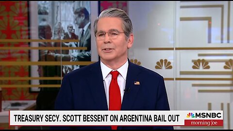 Scott Bessent Has To Educate MS NOW Host On Economics...
