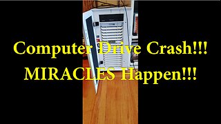Computer Drive Crash!!! MIRACLES Happen!!! 8/27/25 Joyce the Voice