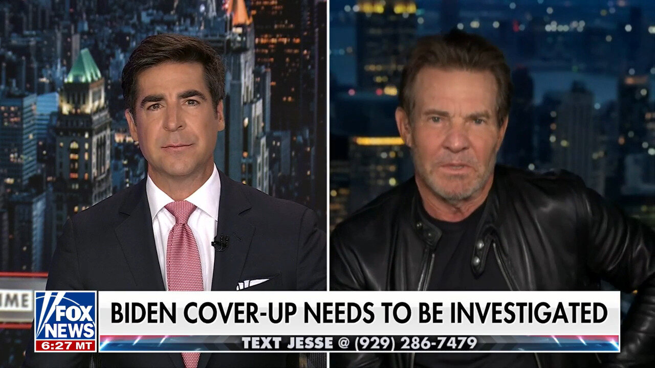 Dennis Quaid Questions If Biden's Staff Was 'Really Running The Country'